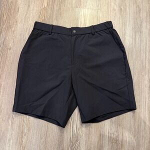 Bearbottom Mens Medium 7" Nylon Blend Shorts Black